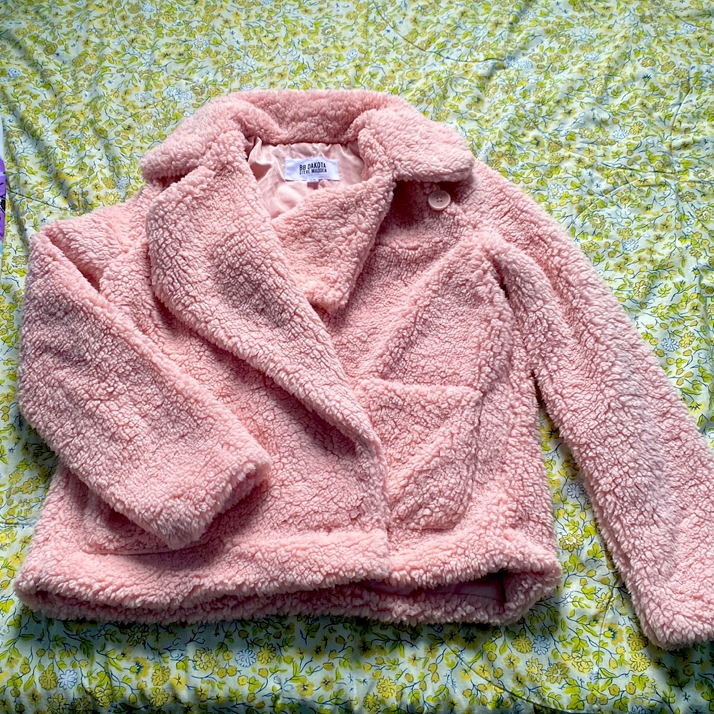 Steve Madden BB DAKOTA Pink Woman Button Jacket